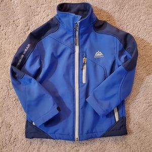 Snowzu Boys Blue Jacket size XS 5/6 EUC